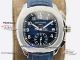 PPF Patek Philippe Aquanaut Chronograph 5968 blue dial rubber strap replica watch (4)_th.jpg